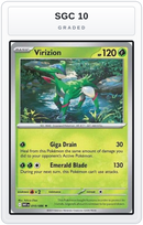 Graded - Virizion — SGC 10 graded overlay