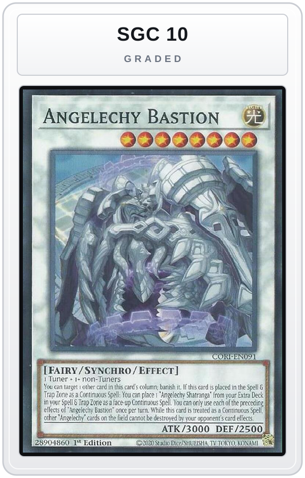 Graded - Angelechy Bastion — SGC 10 graded overlay