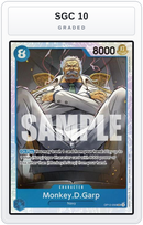 Graded - Monkey.D.Garp — SGC 10 graded overlay