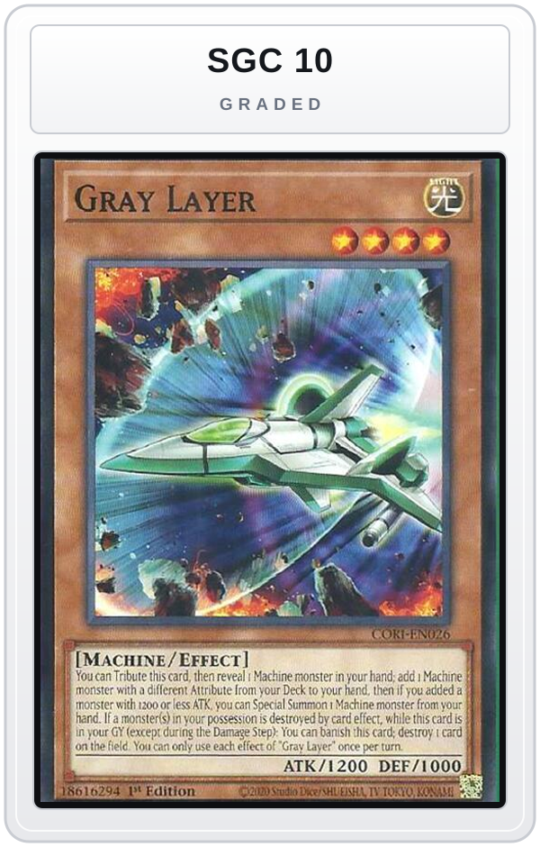 Graded - Gray Layer — SGC 10 graded overlay