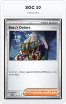 Graded - Boss's Orders [Ghetsis] — SGC 10 graded overlay