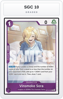 Graded - Vinsmoke Sora — SGC 10 graded overlay
