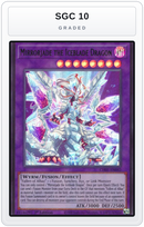 Graded - Mirrorjade the Iceblade Dragon — SGC 10 graded overlay