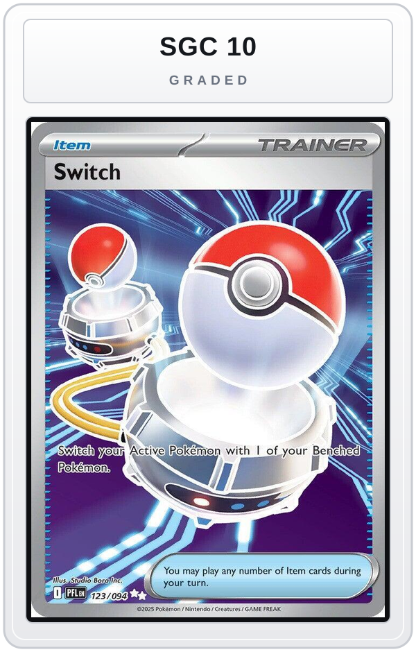Graded - Switch — SGC 10 graded overlay