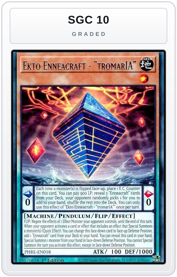 Graded - Ekto Enneacraft - "tromarIA" — SGC 10 graded overlay