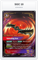Graded - Spinning Axe — SGC 10 graded overlay