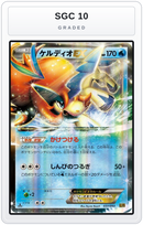 Graded - Keldeo EX — SGC 10 graded overlay