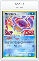 Graded - Marshtomp — SGC 10 graded overlay