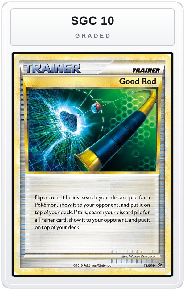 Graded - Good Rod — SGC 10 graded overlay