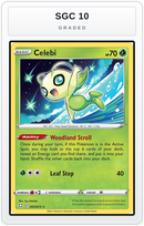 Graded - Celebi — SGC 10 graded overlay