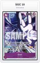 Graded - Enel (OP15-060) — SGC 10 graded overlay