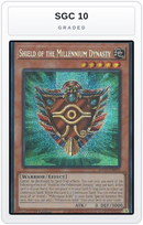 Graded - Shield of the Millennium Dynasty — SGC 10 graded overlay