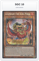 Graded - Legendary Fire King Ponix — SGC 10 graded overlay