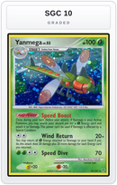 Graded - Yanmega — SGC 10 graded overlay