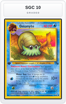 Graded - Omanyte — SGC 10 graded overlay