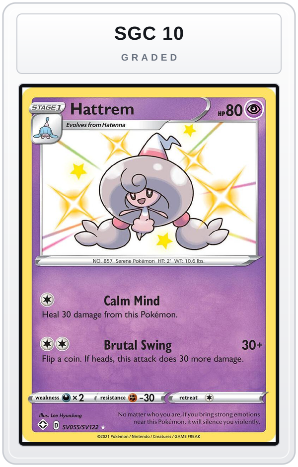 Graded - Hattrem — SGC 10 graded overlay