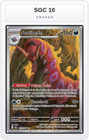 Graded - Scolipede - 134/086 — SGC 10 graded overlay