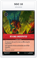 Graded - Be King Undisputed (Epic) — SGC 10 graded overlay