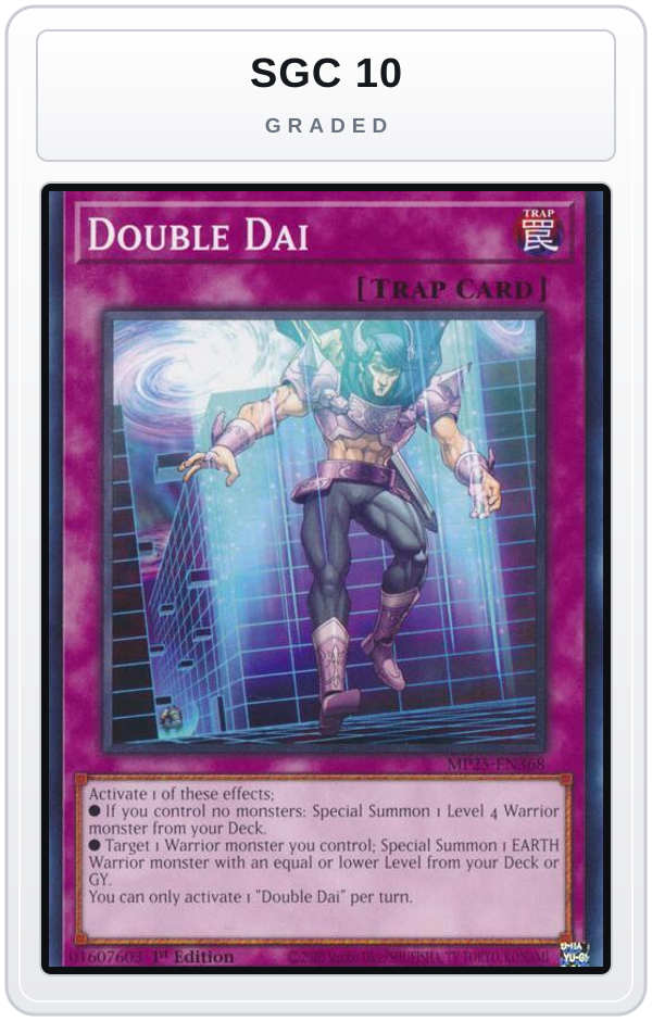 Graded - Double Dai — SGC 10 graded overlay