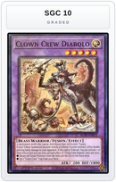 Graded - Clown Crew Diabolo — SGC 10 graded overlay