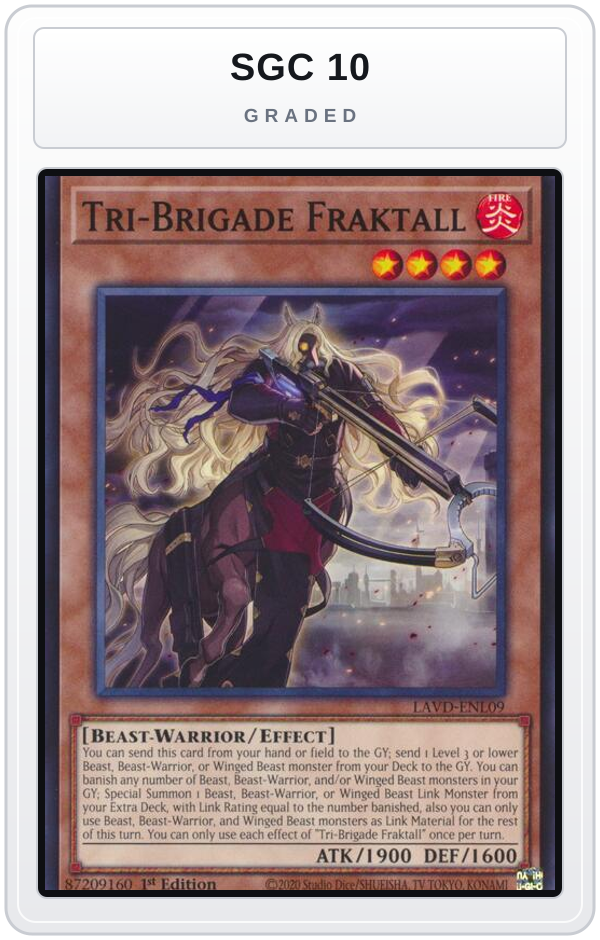Graded - Tri-Brigade Fraktall — SGC 10 graded overlay