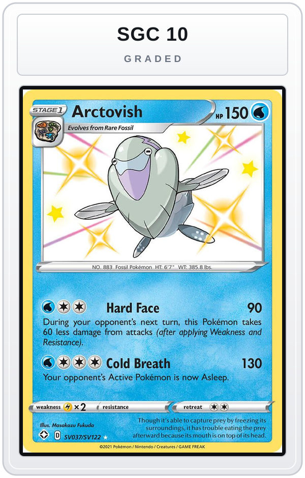 Graded - Arctovish — SGC 10 graded overlay