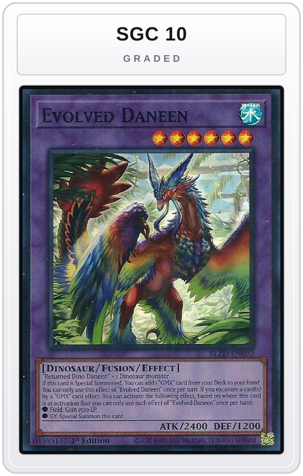 Graded - Evolved Daneen — SGC 10 graded overlay