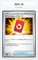 Graded - Special Red Card - 072/083 — SGC 10 graded overlay