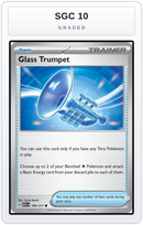 Graded - Glass Trumpet - 189/217 — SGC 10 graded overlay