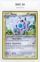 Graded - Klang - 11/12 — SGC 10 graded overlay