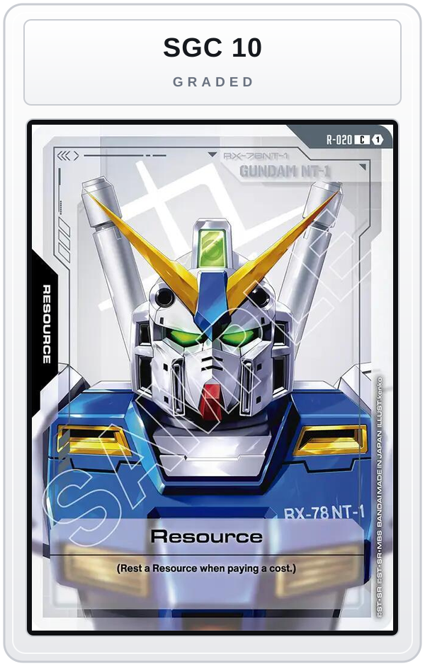 Graded - Resource (R-020) — SGC 10 graded overlay