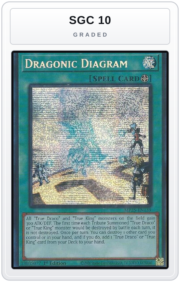 Graded - Dragonic Diagram — SGC 10 graded overlay