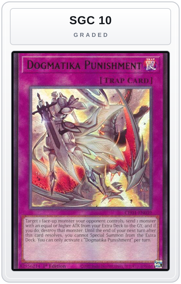 Graded - Dogmatika Punishment — SGC 10 graded overlay