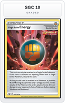 Graded - Single Strike Energy — SGC 10 graded overlay
