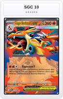 Graded - Mega Charizard Y ex - 030 — SGC 10 graded overlay