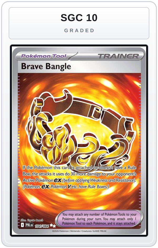 Graded - Brave Bangle — SGC 10 graded overlay