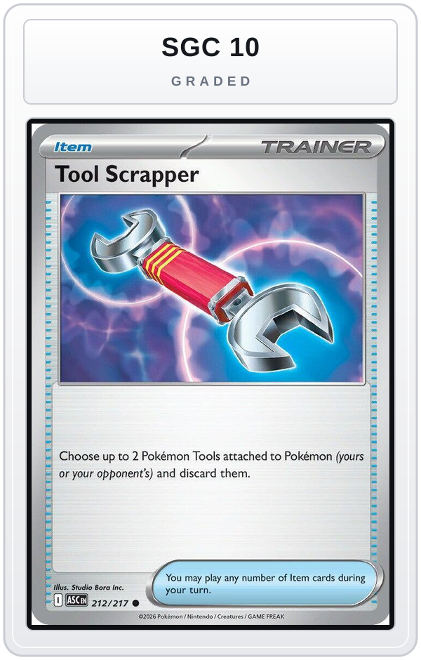 Graded - Tool Scrapper — SGC 10 graded overlay