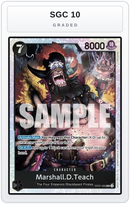 Graded - Marshall.D.Teach (ST27-005) — SGC 10 graded overlay
