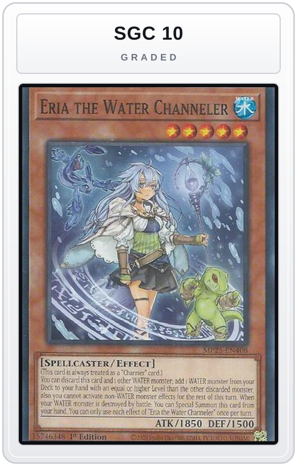 Graded - Eria the Water Channeler — SGC 10 graded overlay