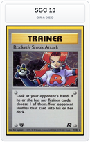 Graded - Rocket's Sneak Attack (72) — SGC 10 graded overlay