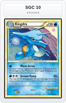 Graded - Kingdra — SGC 10 graded overlay