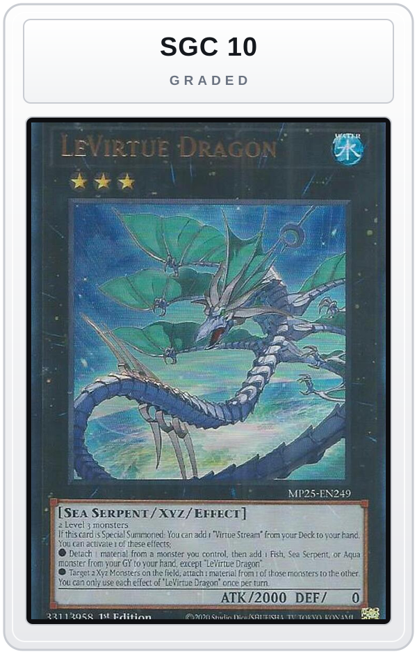 Graded - LeVirtue Dragon — SGC 10 graded overlay