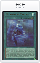 Graded - Nightmare Throne — SGC 10 graded overlay