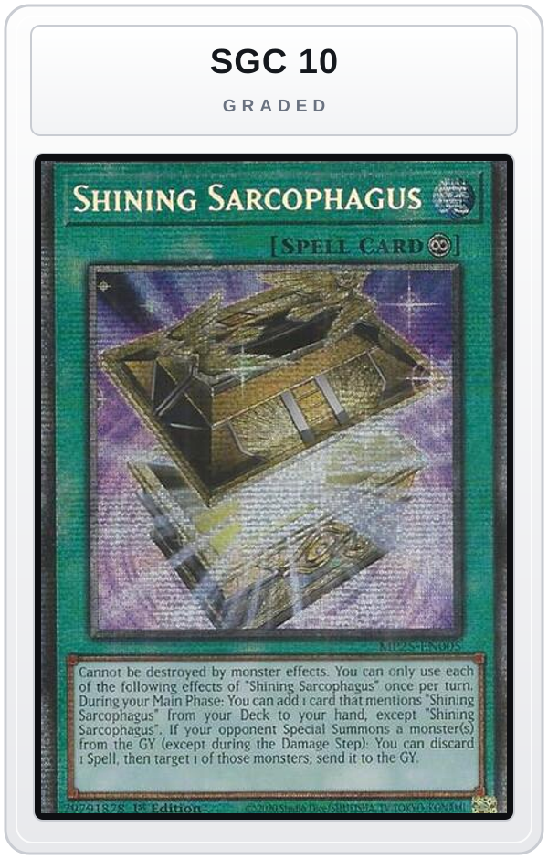 Graded - Shining Sarcophagus — SGC 10 graded overlay