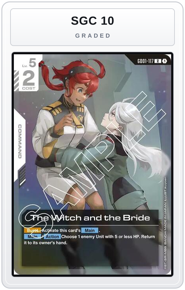 Graded - The Witch and the Bride — SGC 10 graded overlay