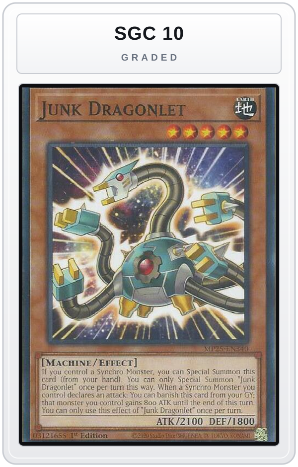 Graded - Junk Dragonlet — SGC 10 graded overlay