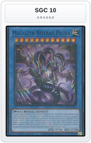 Graded - Megalith Notrah Plura — SGC 10 graded overlay