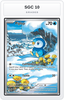 Graded - Piplup - 098/094 — SGC 10 graded overlay