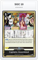 Graded - Captains Assembled — SGC 10 graded overlay