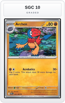 Graded - Archen — SGC 10 graded overlay